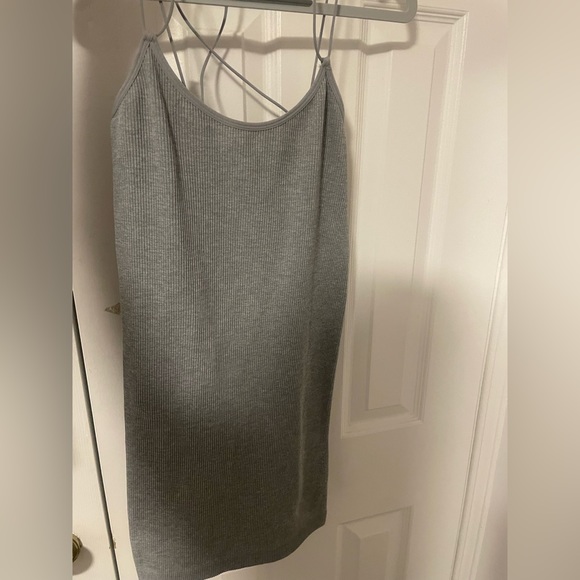 Grey tight fitted dress - Picture 4 of 6